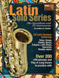 Latin Solo Series for Alto Sax and Eb Instruments Book & Online Audio cover